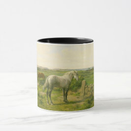 海辺の馬(Rosa Bonheur) マグカップ