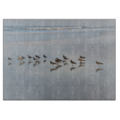 海辺の鳥 カッティングボード (正面)