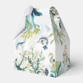 海辺の1歳の誕生日 Oneder the Sea Coastal 1st Birthday フェイバーボックス (裏面サイド)
