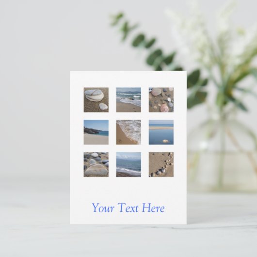 海辺はがき ポストカード (スタンド正面)