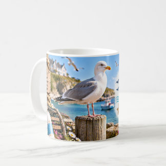 海辺は最高 カモメ コーヒーマグカップ