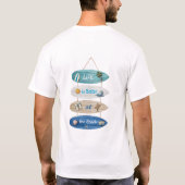 海辺は最高 Tシャツ (裏面)