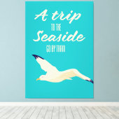 海辺への旅 キャンバスプリント (インサイチュ (ウッドフロア))
