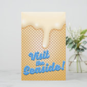 海辺を訪れる 便箋 (スタンド正面)