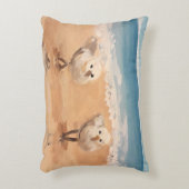 海辺アクセント枕によるサンピパーズ アクセントクッション (正面(垂直))