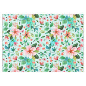 海辺カラフルの花模様 テーブルクロス (正面(横))