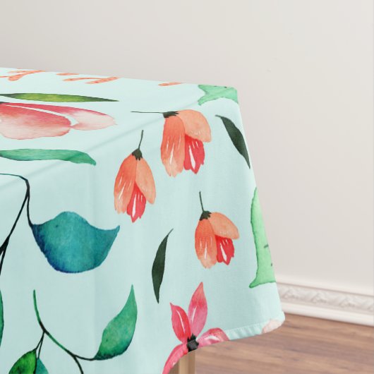 海辺カラフルの花模様 テーブルクロス (インサイチュ)