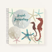 海辺コレクションビーチをテーマにした雑誌手帳 ノートブック (正面)
