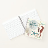 海辺コレクションビーチをテーマにした雑誌手帳 ノートブック (内部)