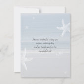 海辺サンキューカード サンキューカード (裏面)