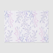海辺ピンク紫の海藻の少女1st 薄葉紙 (正面)