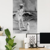 海辺ペットのトリック， 1910s ポスター (ホームオフィス)