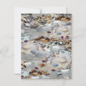 海辺結婚のお祝いビーチ 案内状 (裏面)