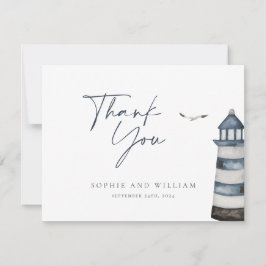 海辺結婚サンキューカード ノートカード