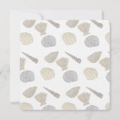 海辺結婚沿岸 招待状 (裏面)