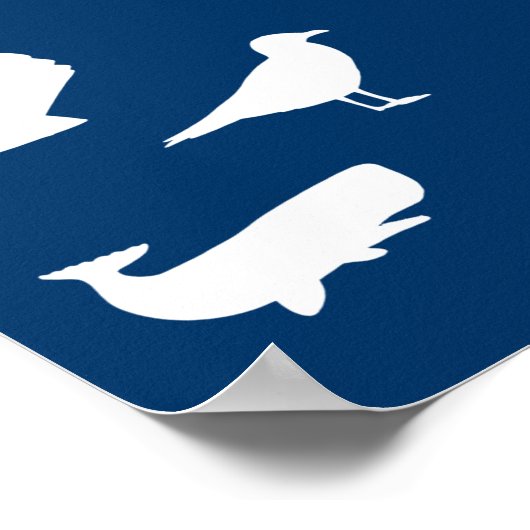 海辺航海の ポスター (角)