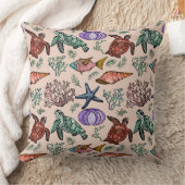 海辺 クッション (ブランケット)