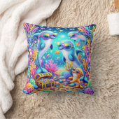 海辺 クッション (ブランケット)