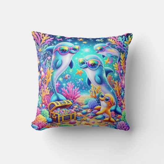 海辺 クッション (正面)