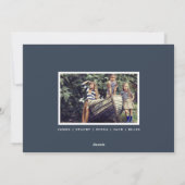 海辺 |コースタルホリディフォトコラージカード シーズンカード (裏面)