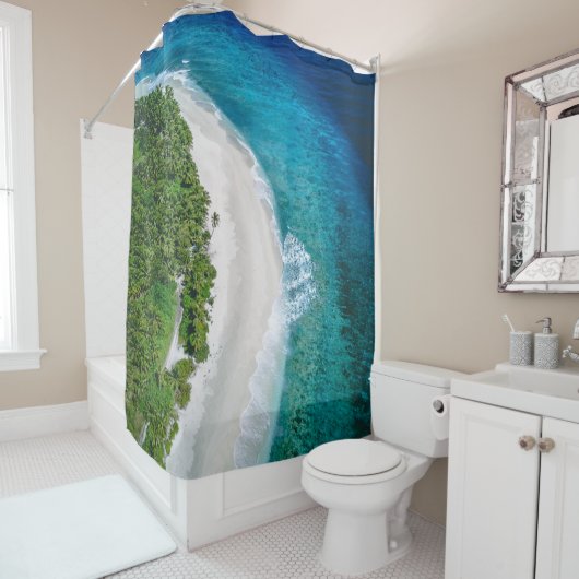 海辺 シャワーカーテン (インサイチュ)
