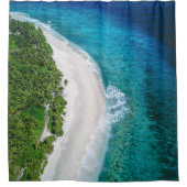 海辺 シャワーカーテン (正面)