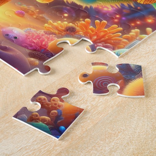 海辺 ジグソーパズル (側面)