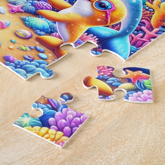 海辺 ジグソーパズル (側面)