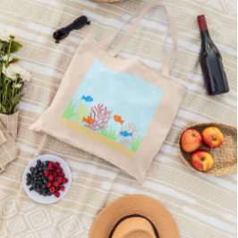 海辺 トートバッグ