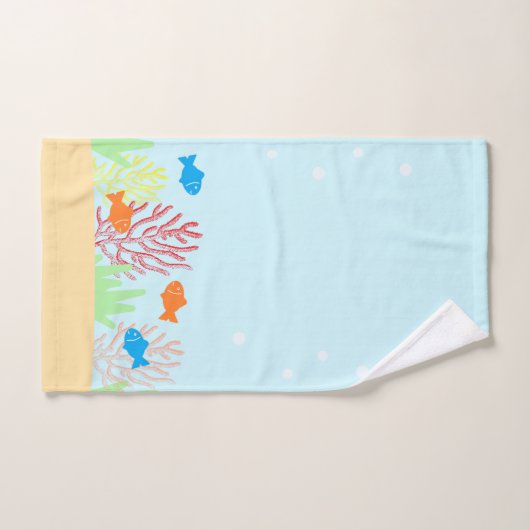 海辺 ハンドタオル (ハンドタオル)