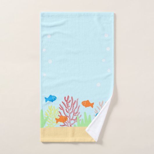 海辺 ハンドタオル (ハンドタオル)