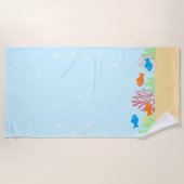 海辺 ビーチタオル (正面)