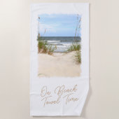 海辺 ビーチタオル (正面)