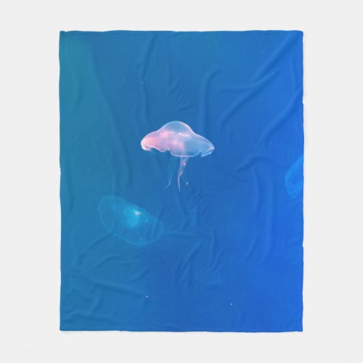 海辺 フリースブランケット (正面)