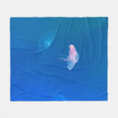 海辺 フリースブランケット (正面(横))
