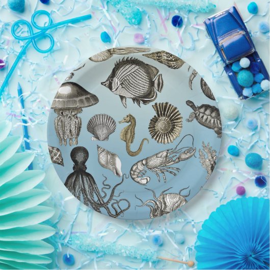 海辺 ペーパープレート (パーティー)