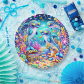 海辺 ペーパープレート (パーティー)