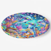 海辺 ペーパープレート (アングル)