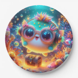 海辺 ペーパープレート