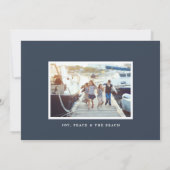 海辺 |ホリ航海のデーフォトコラージュカード シーズンカード (裏面)