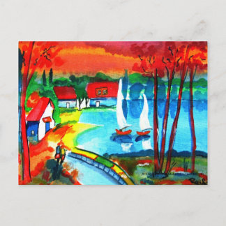 海辺 ポストカード