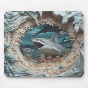 海辺 マウスパッド