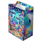 海辺 ミディアムペーパーバッグ (裏面アングル)