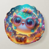 海辺 ラウンドクッション (裏面)