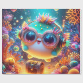 海辺 ラッピングペーパー (フラット)