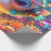 海辺 ラッピングペーパー (角)