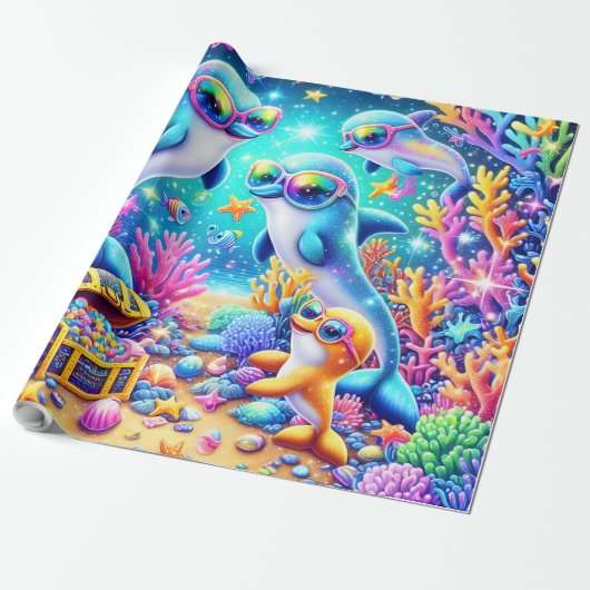 海辺 ラッピングペーパー (アンロールド)