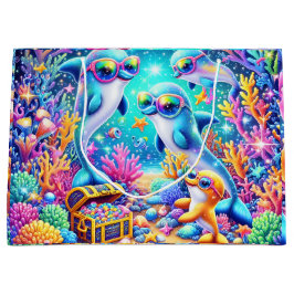 海辺 ラージペーパーバッグ