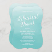 海辺 |リハーサルディナー招待状 招待状 (正面/裏面)