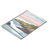 海辺 | 海岸の水彩画 ノートブック (左側)